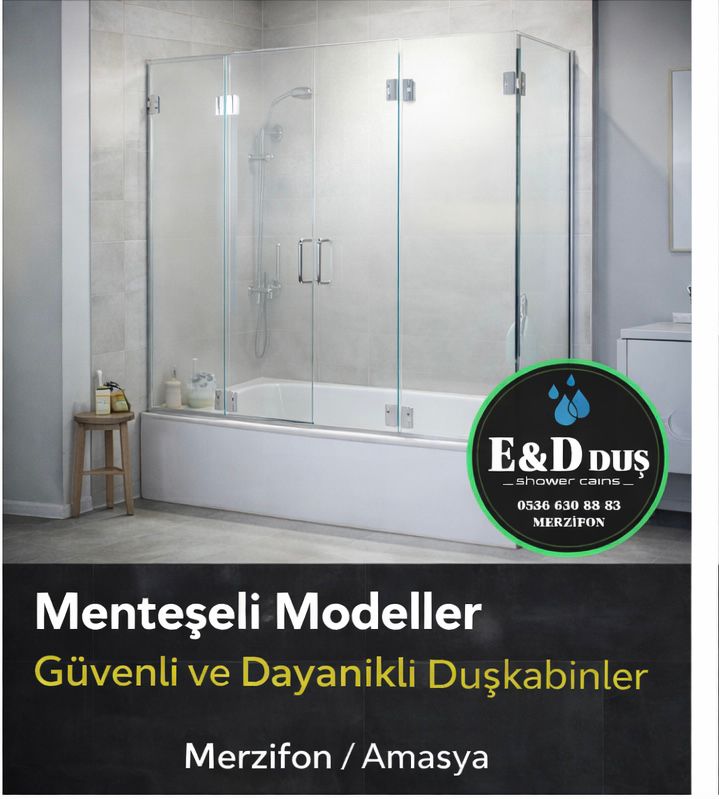 Menteşeli Duşakabin - Küvet Üstü - Merzifon / Amasya